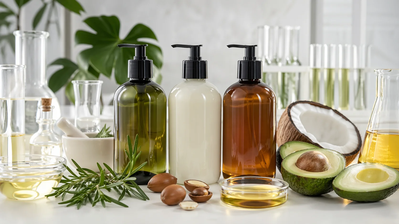 Natural Oils for Nourishment, Softness, and Shine